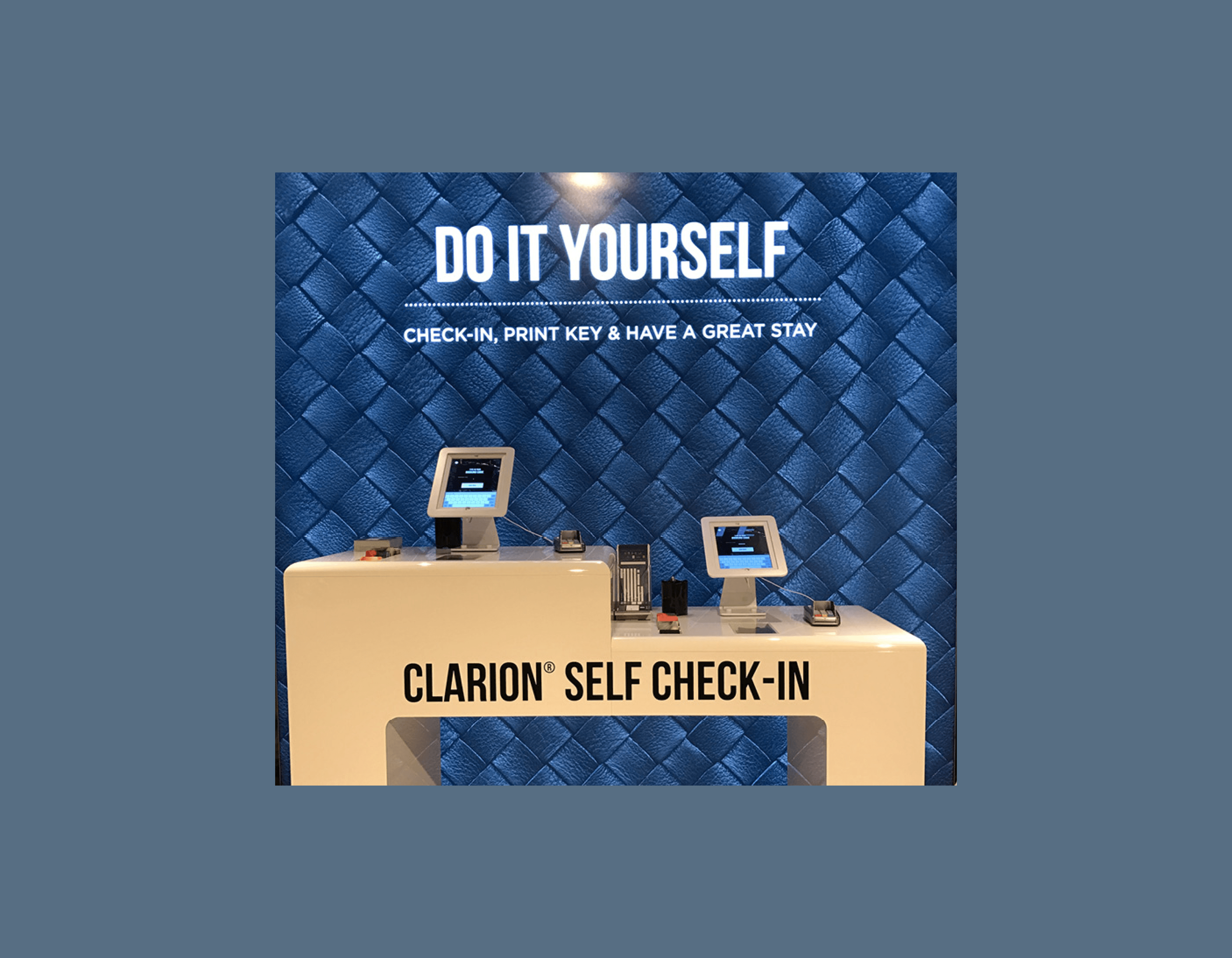 Self service stations