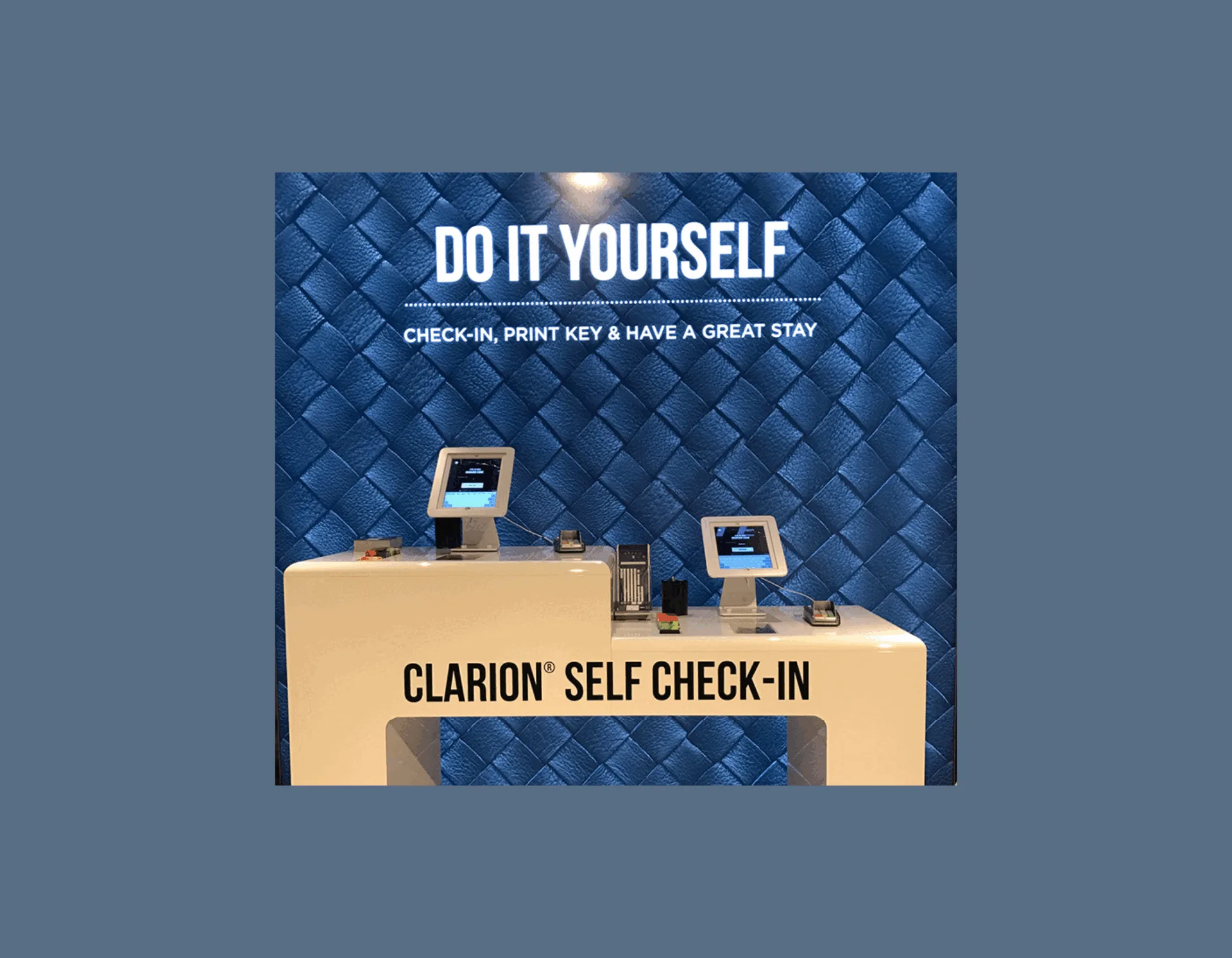 Self service stations